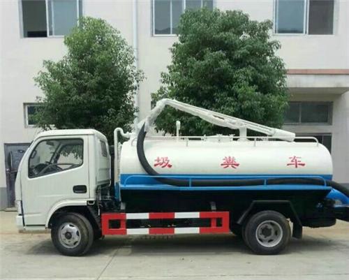 多利卡沼氣池吸糞車圖片，多利卡吸糞車價(jià)格表圖片，5方東風(fēng)國四吸糞車圖片-中科商務(wù)網(wǎng)-湖北五環(huán)專用汽車